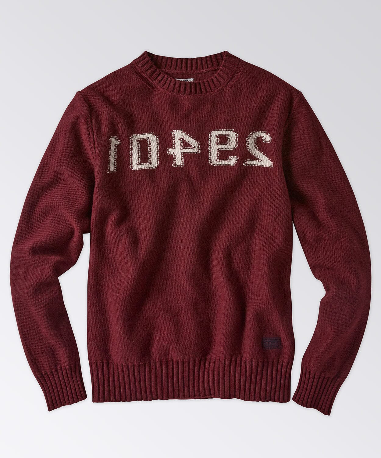 King Street Crew Sweater Sweaters OOBE BRAND Bordeaux S 