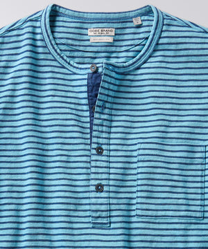 Coastal Slub Stripe Henley