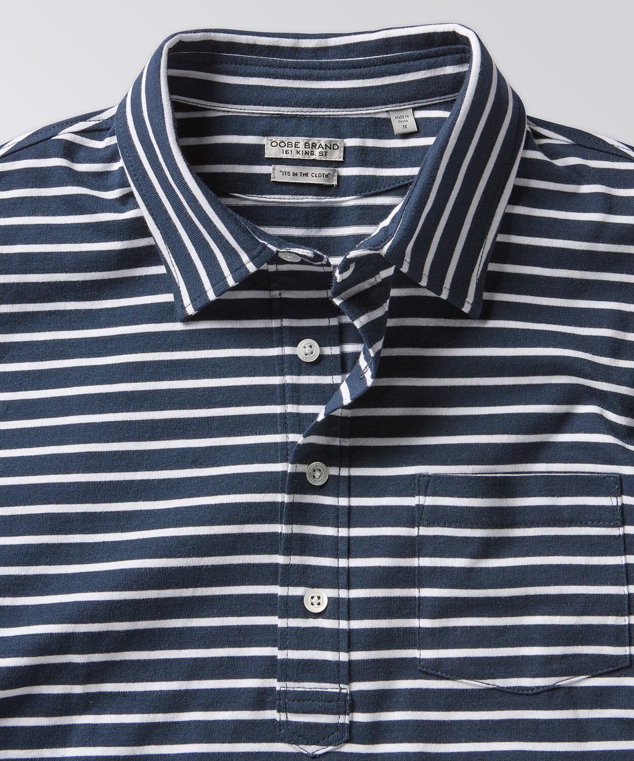 Avedon Feeder Stripe Polo