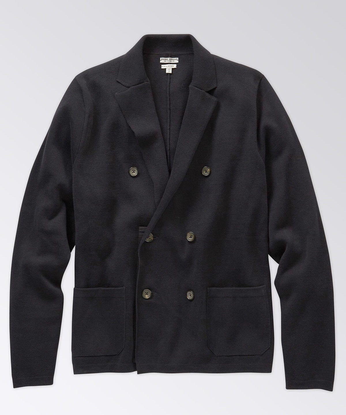 front of a mens cardigan