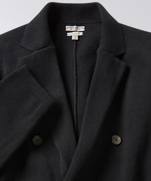 front of a mens cardigan