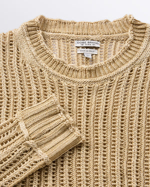 front of a sweater