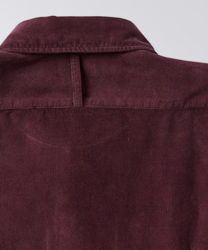 back of a corduroy shirt