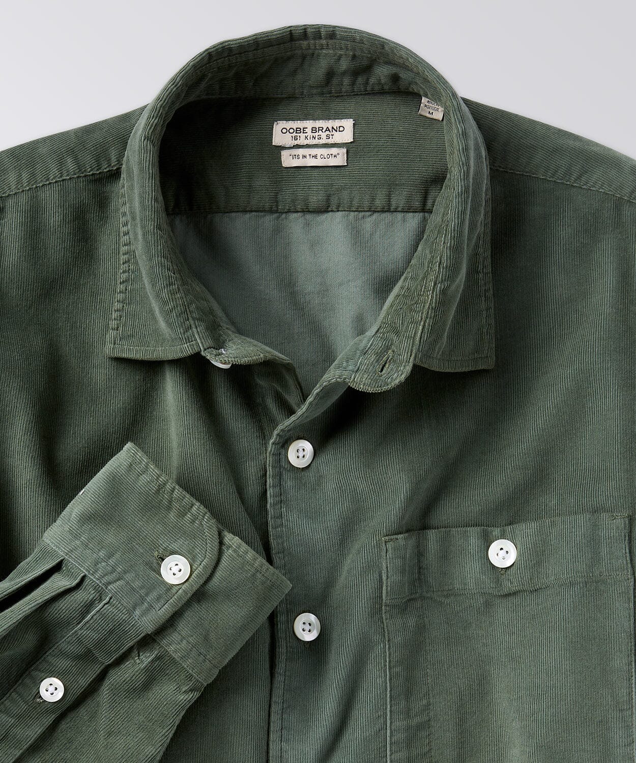 Aalto Corduroy Shirt Button Downs OOBE BRAND 