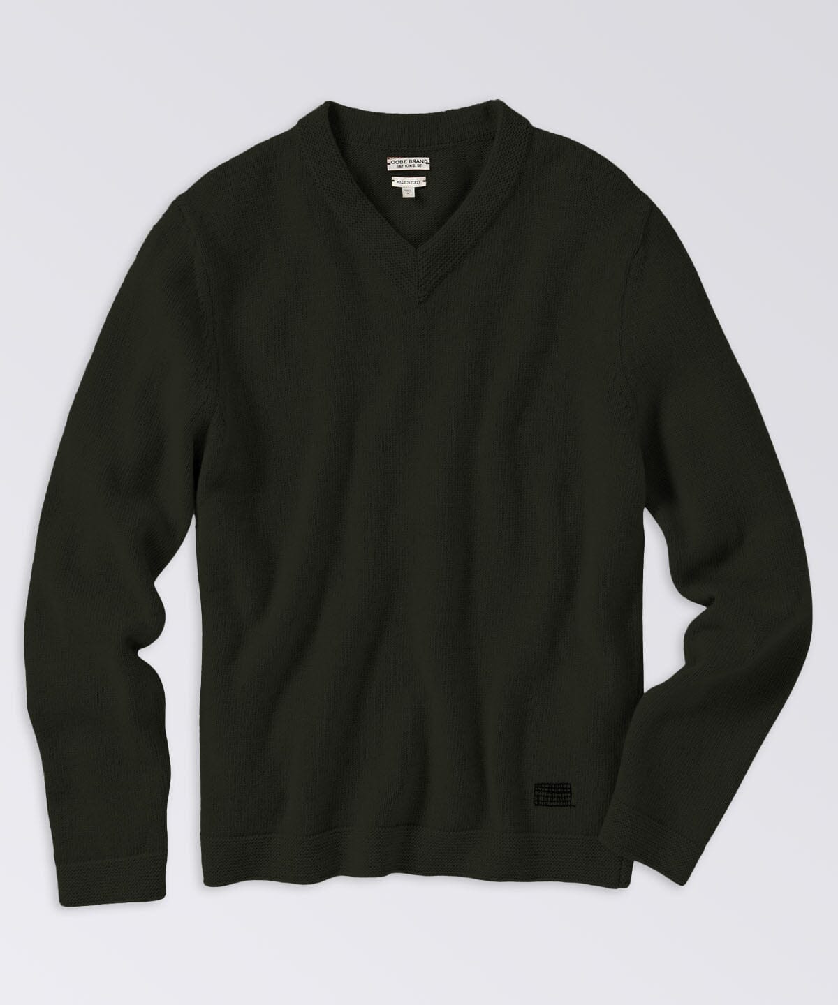 Heron V-Neck Sweater Sweaters OOBE BRAND Fern S 