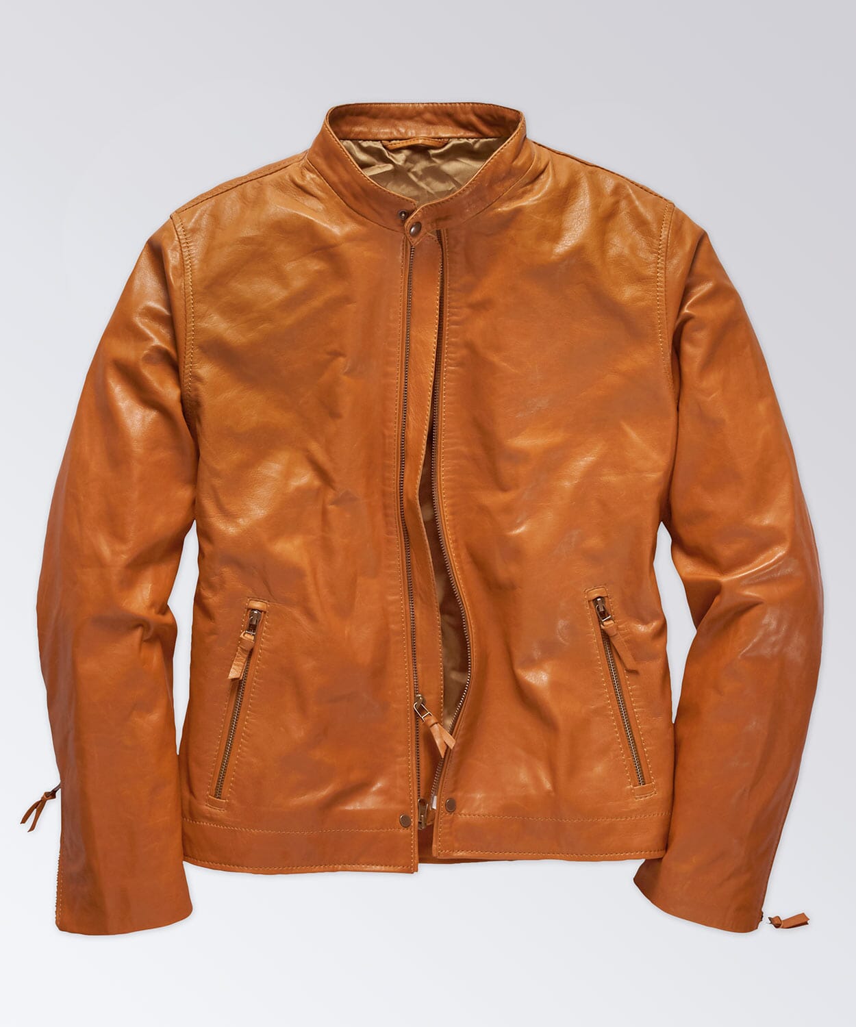 Leather Cafe Racer Jackets OOBE BRAND Carmel S 