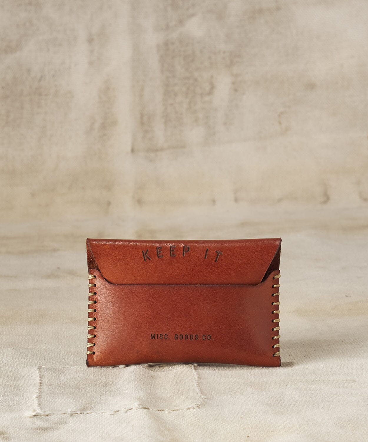 Leather Wallet Accessories Misc. Goods Co. Cognac 