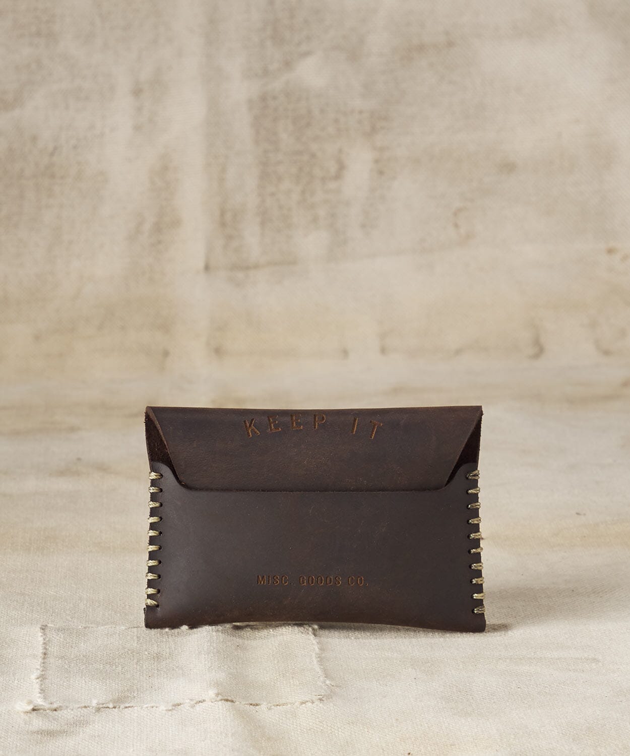 Leather Wallet Accessories Misc. Goods Co. Mocha 
