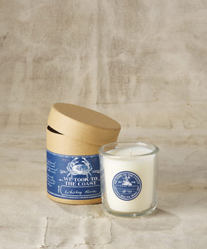 Whiskey River Glass Coast Candle